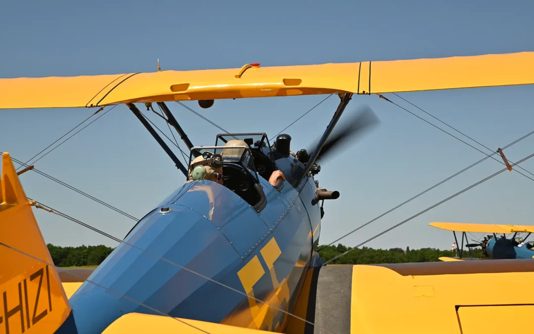 Baptême de l’air à Cerny