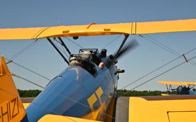 Baptême de l’air à Cerny